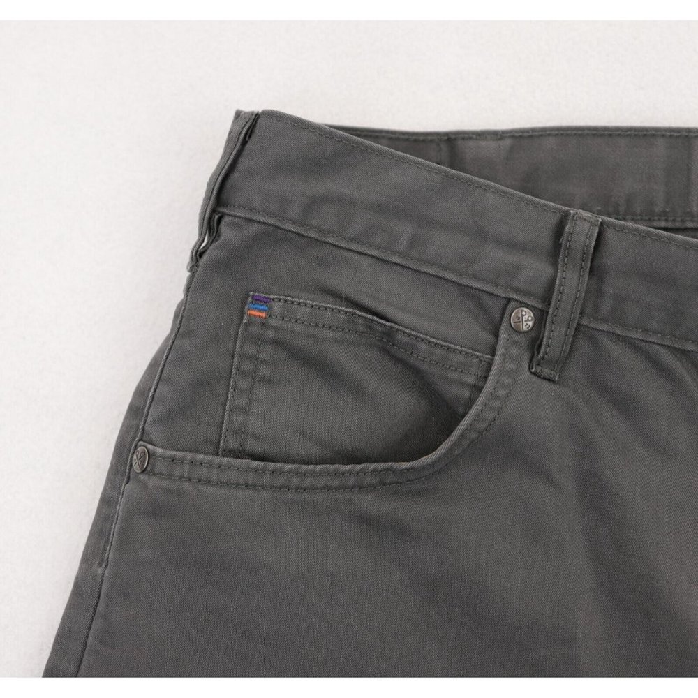 Patagonia Performance Twill Jeans Men's 35 X 30 Forge Gray Straight Iron Clad - Picture 3 of 9